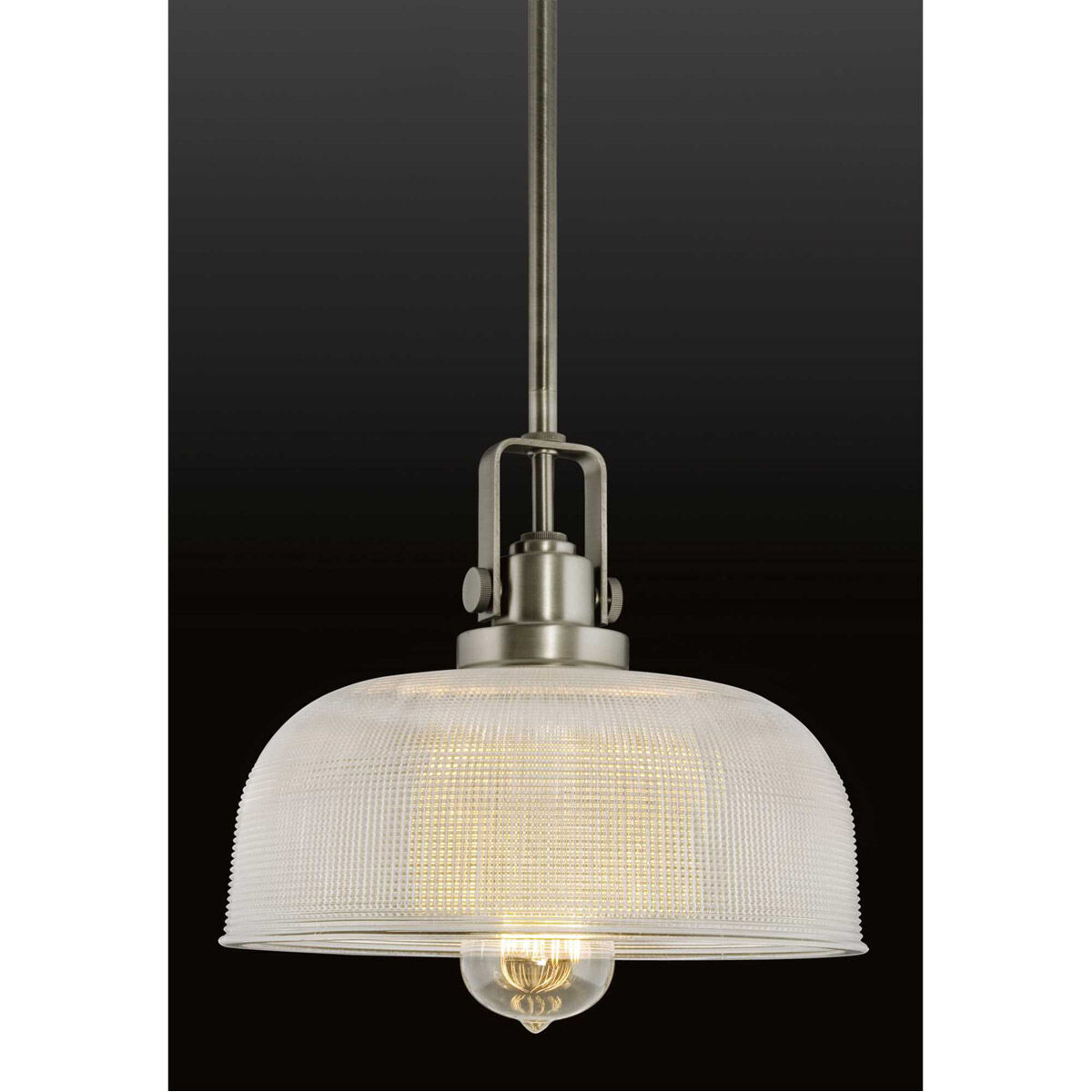 Archie 1 Light 10.5 inch Antique Nickel Pendant Ceiling Light